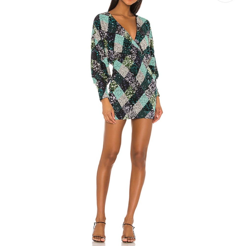 Catcher Mini Dress in Argyle Multi
Song of Style